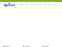 Tablet Screenshot of agricom.com.pk